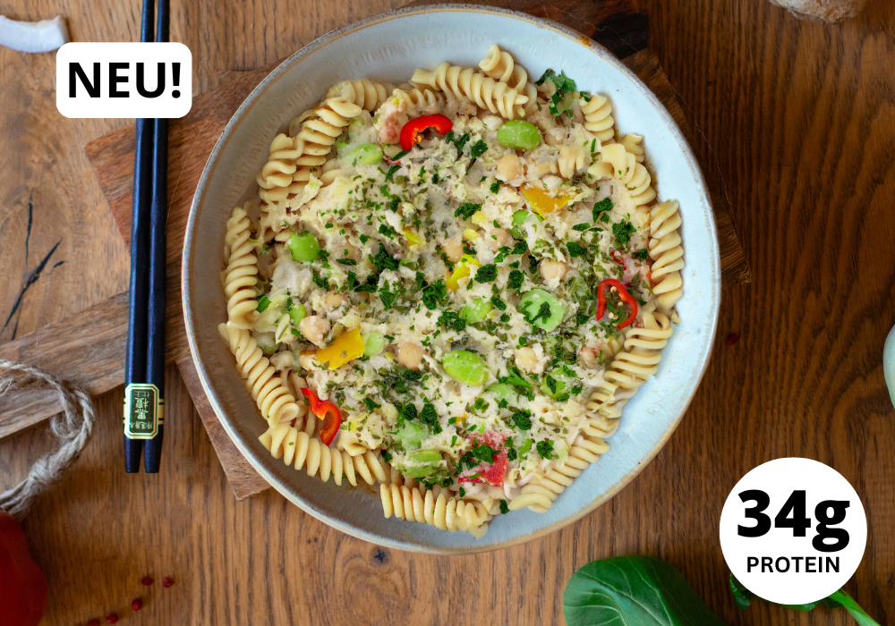 CH : Fusilli protéinés à la sauce citronnelle
