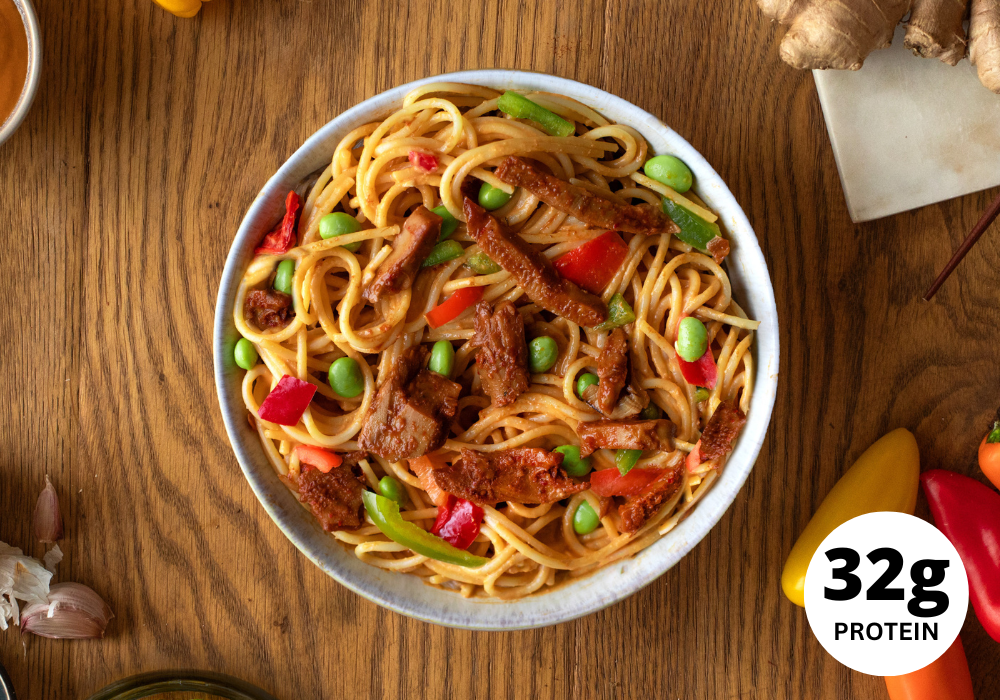 CH : Nouilles asiatiques au bœuf