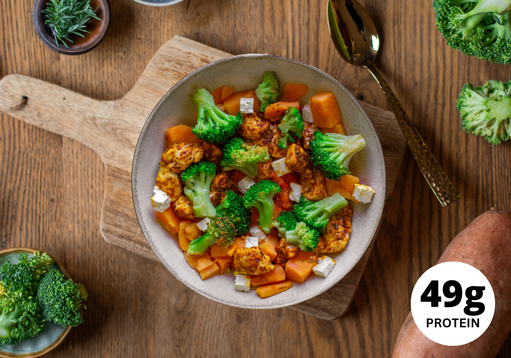 Bowl de poulet à la patate douce