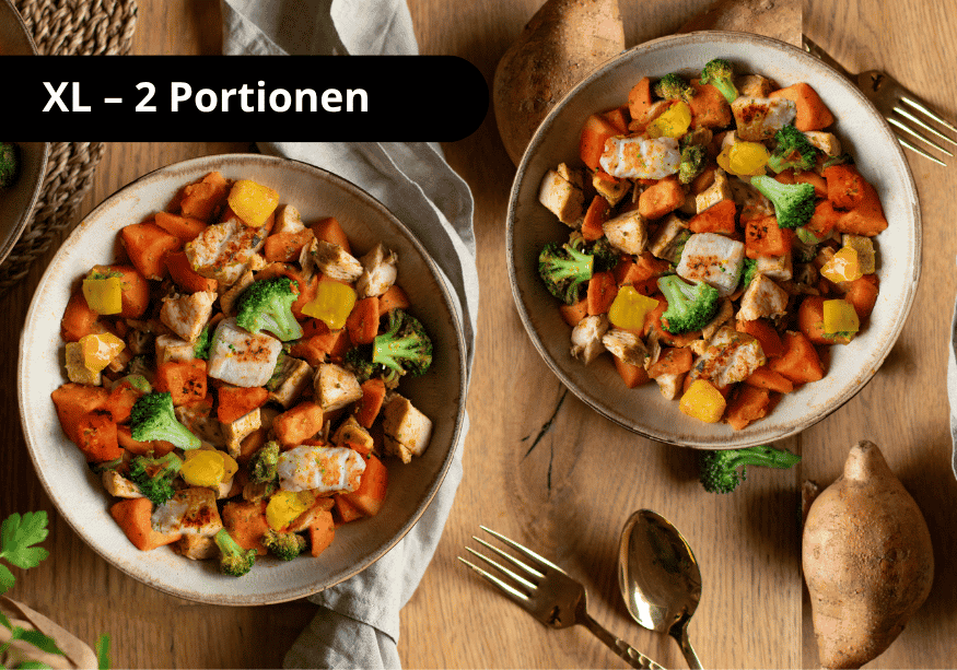 Bowl de poulet aux patates douces (XL, 2 portions)