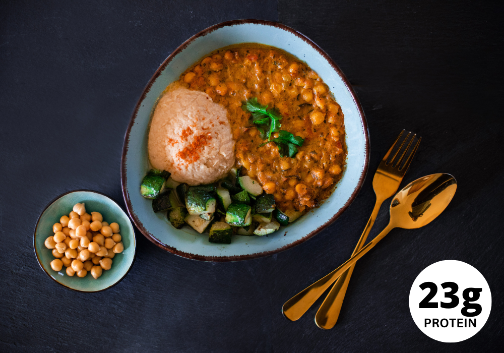 Kichererbsen mit Harissa