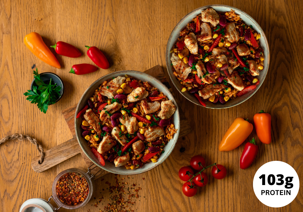 CH: Hähnchen Fajita Bowl (1000g) (ausverkauft)