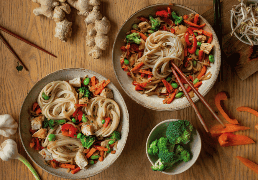 CH: Noodles Asian Style (XL, 2 Portionen)