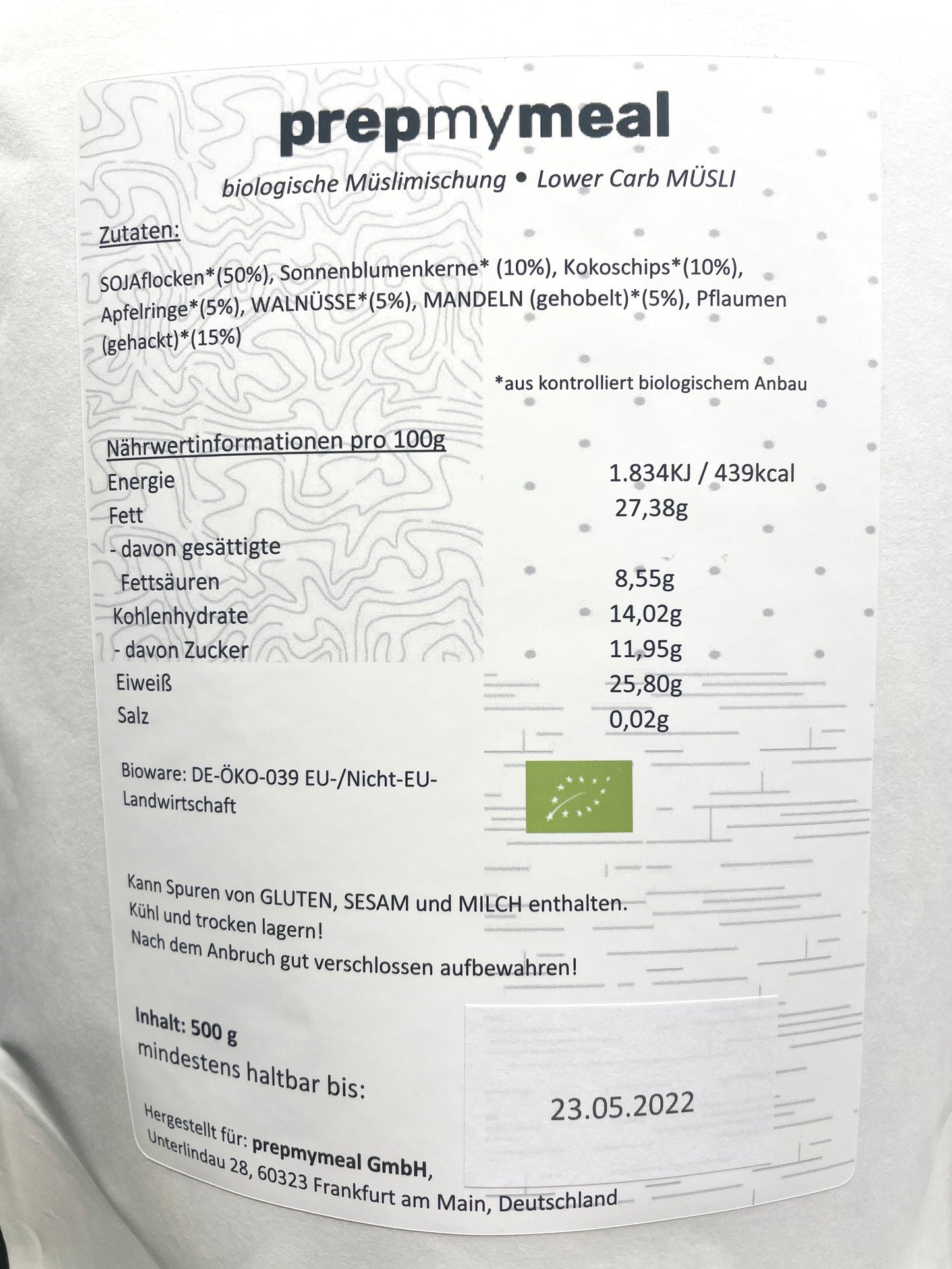 Lower Carb Müsli