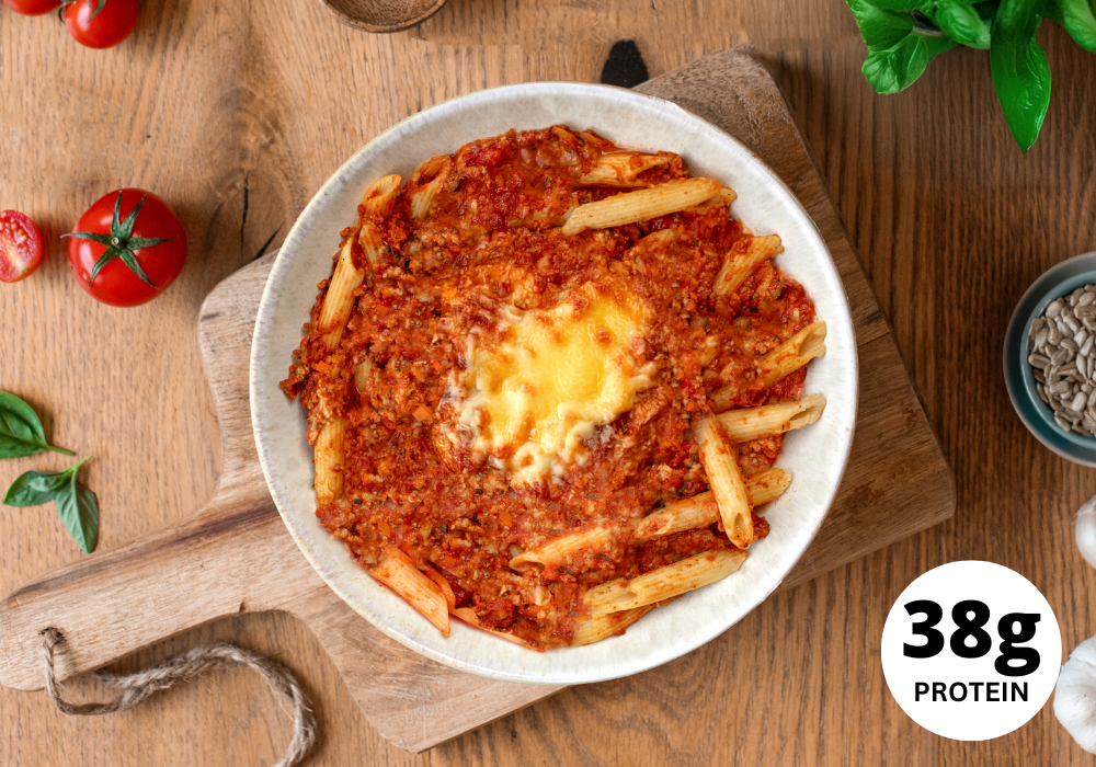 CH: Protein penne with veggie Bolognese