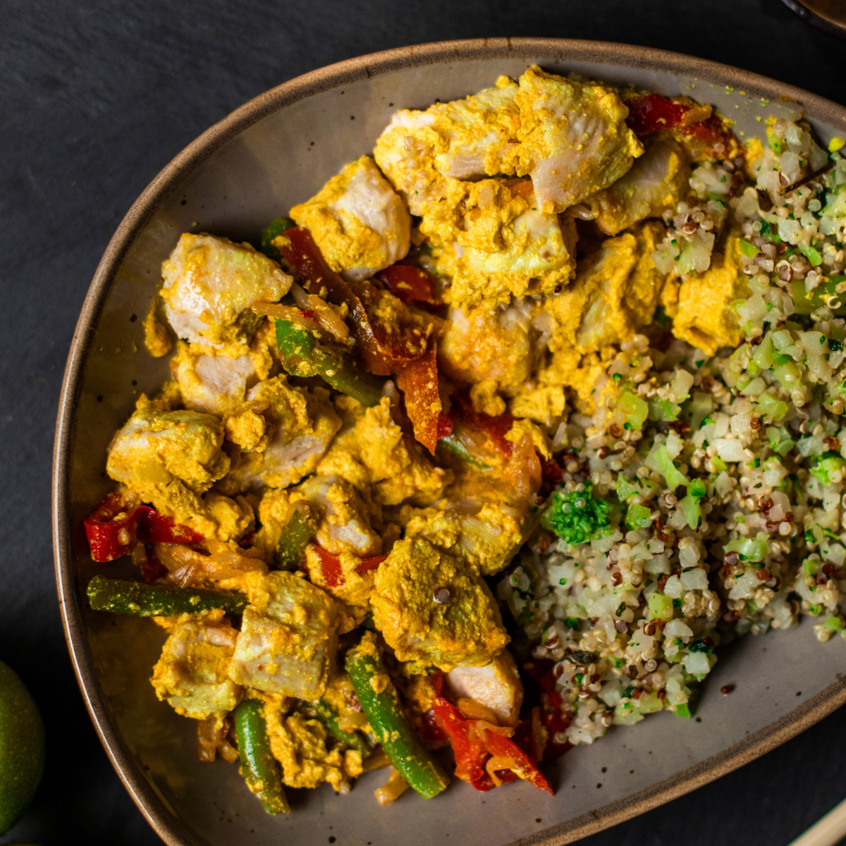 CH: Yellow curry with chicken breast