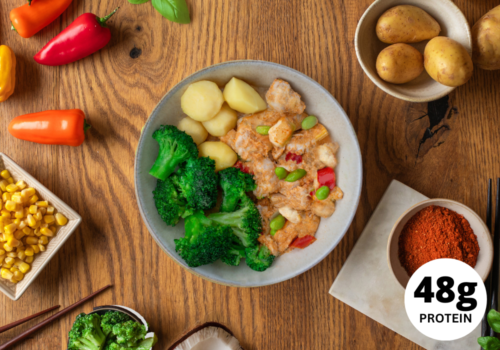 CH: Thai Pa Naeng with chicken breast