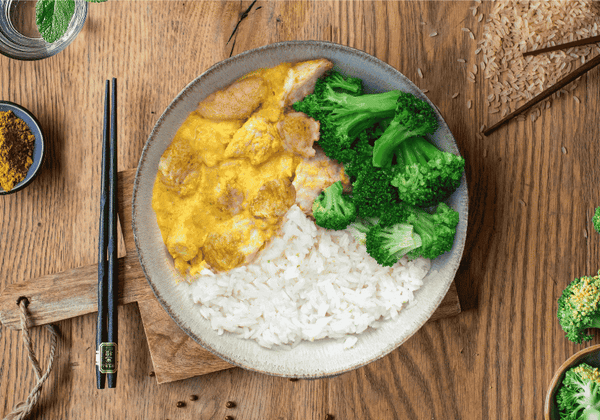CH: Chicken, rice, broccoli