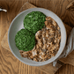 CH: Chicken breast with mushroom cream sauce