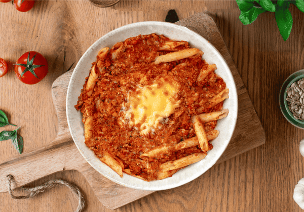 CH: Protein penne with veggie Bolognese
