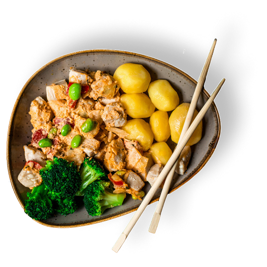 Thai Pa Naeng with chicken breast