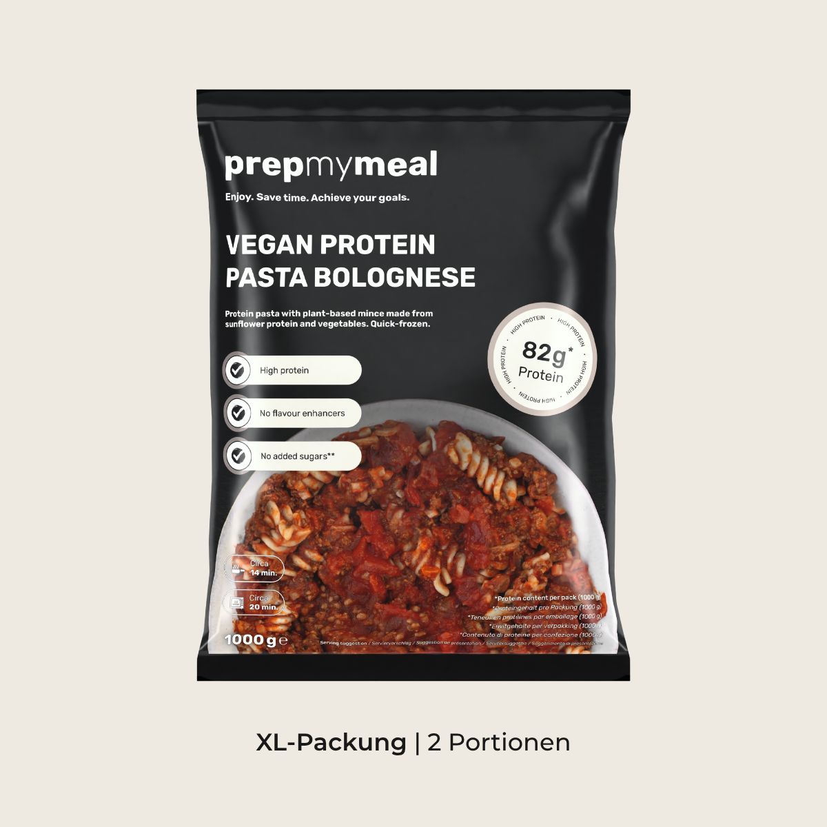Vegan Protein Pasta Bolognese (XL, 2 servings)