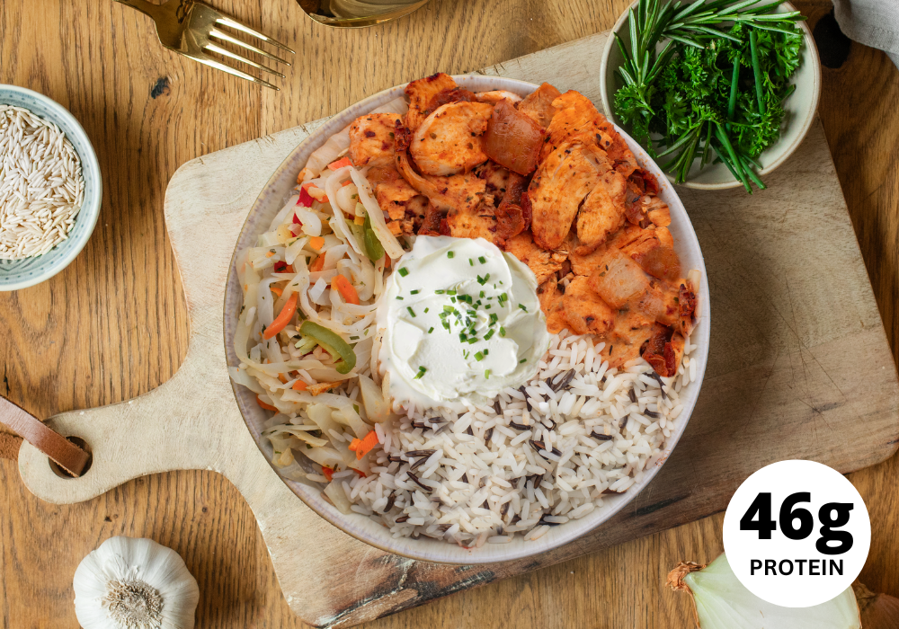 CH : Poulet façon kebab