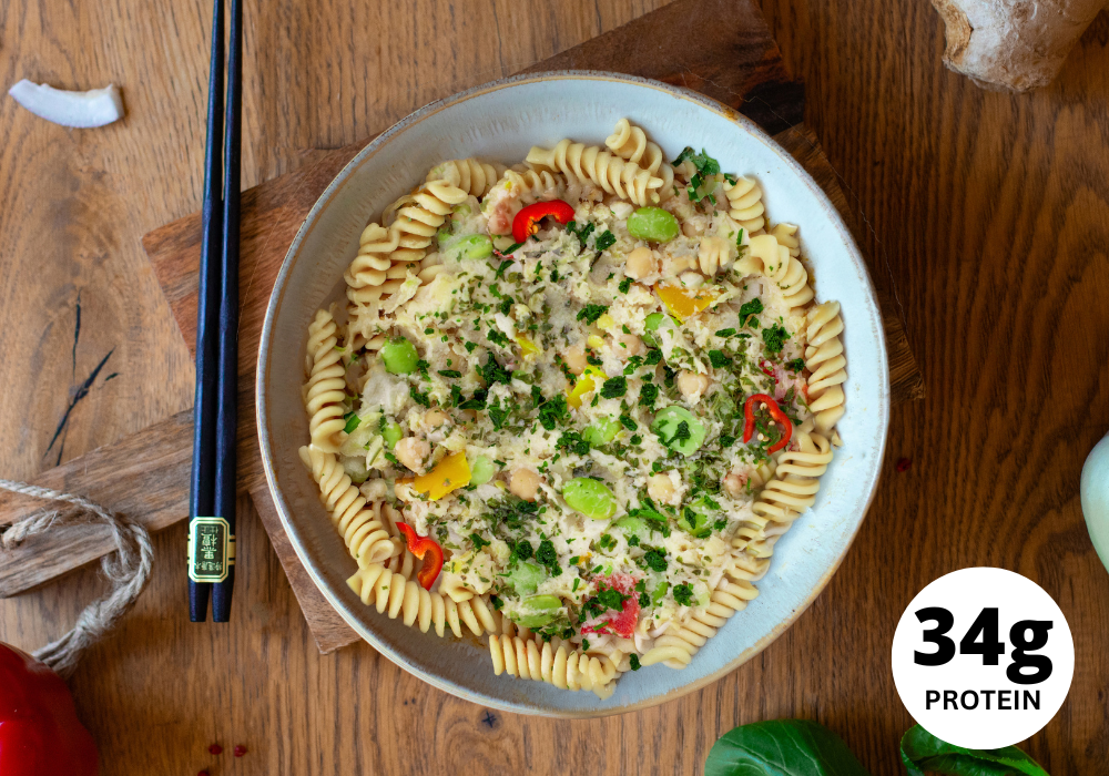 CH : Fusilli protéinés à la sauce citronnelle