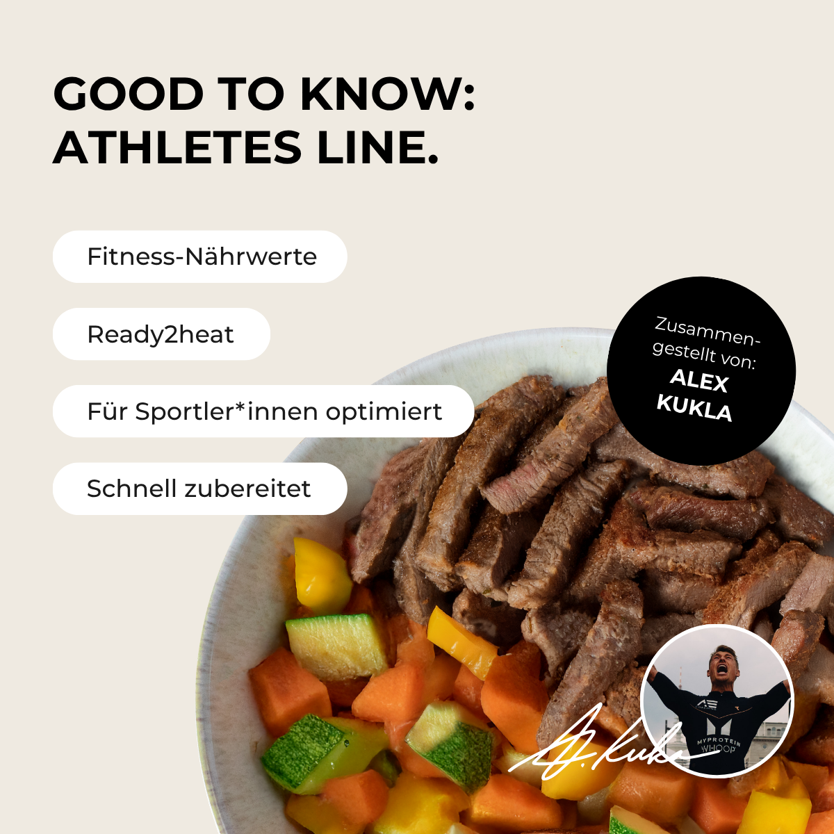 CH : Athletes Line x Alex Kukla