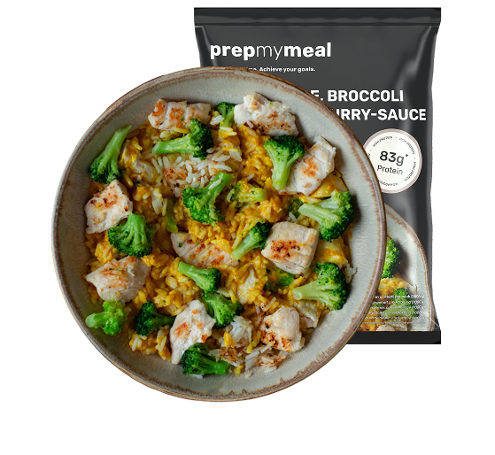Poulet, riz, brocoli 