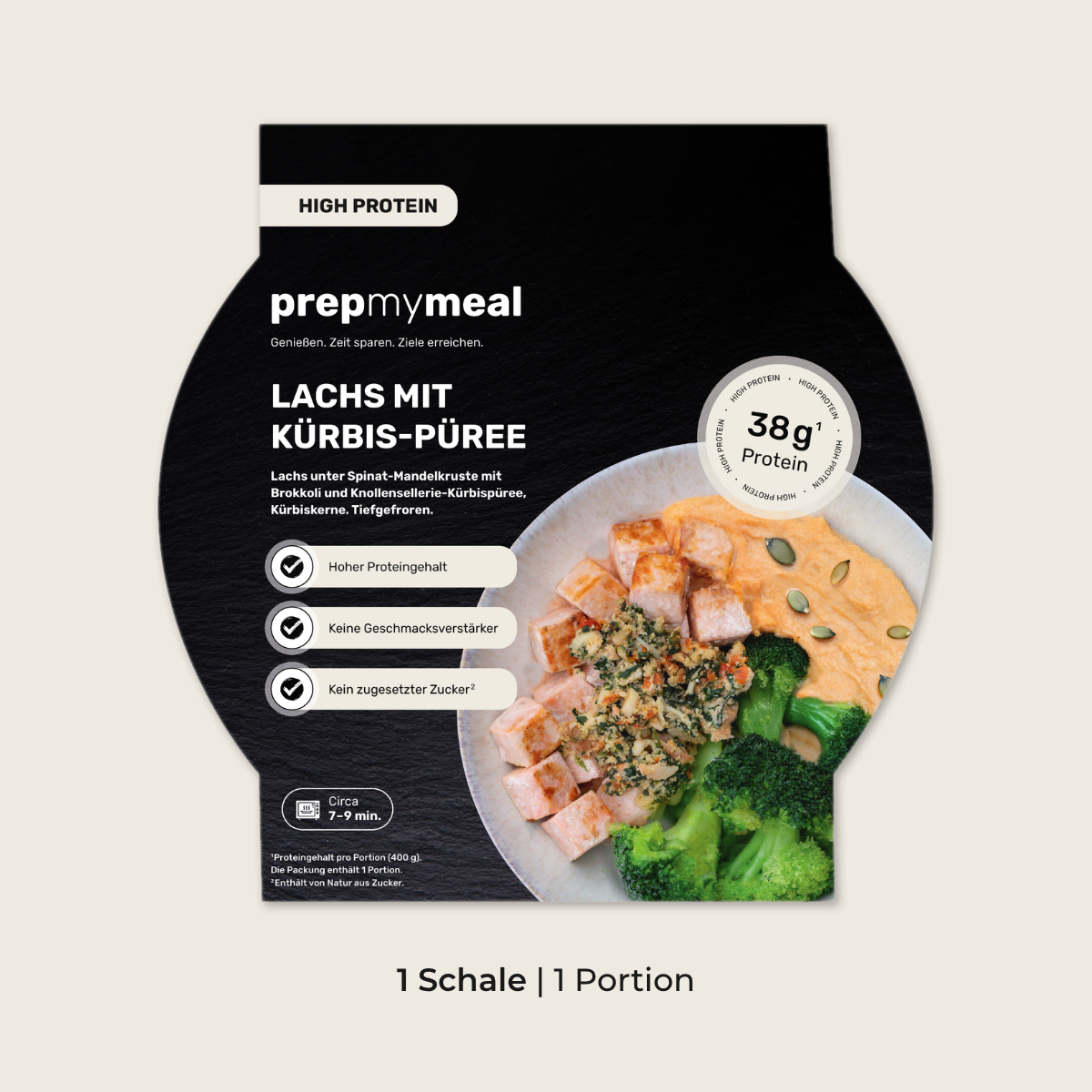Saumon avec purée de potiron