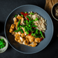 Curry de poulet rouge