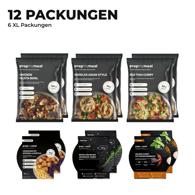 Sélection de 12 High Protein