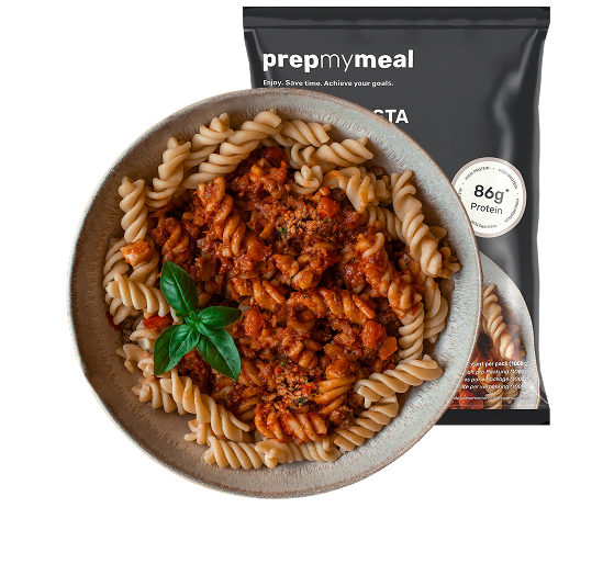 Pâtes protéinées à la bolognaise 