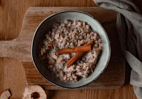 Porridge protéiné - Pomme Cannelle