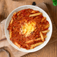 CH : Penne protéinées avec sauce bolognaise végétarienne