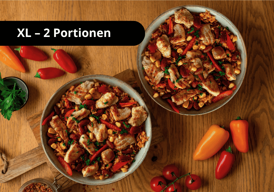 Fajita Bowl au poulet (XL, 2 portions)