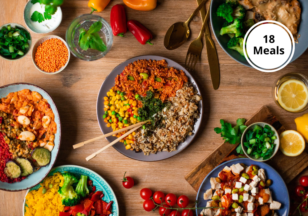 Boîte Meal de 18 (frozen)