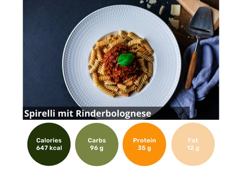 Boîte individuelle de 6 aliments sains