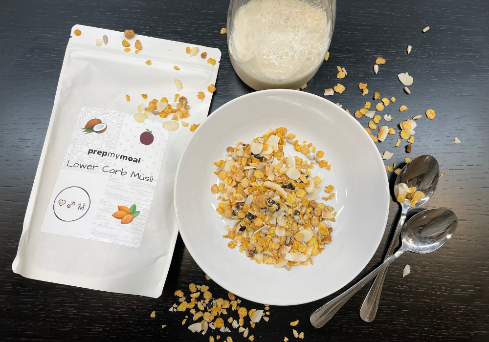 Muesli à faible teneur en glucides