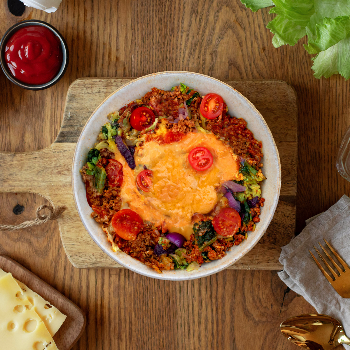 Cheeseburger Bowl