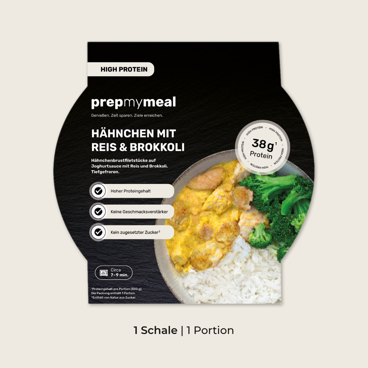 CH: Hähnchen, Reis, Brokkoli