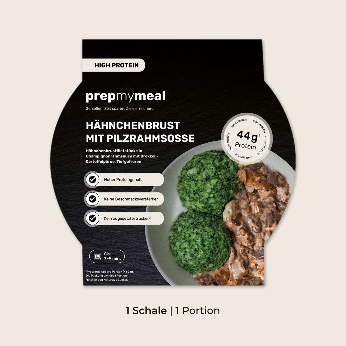 CH: Hähnchenbrust mit Pilzrahmsoße