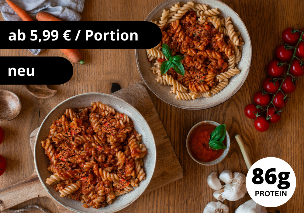 Protein Pasta Bolognese (XL, 2 Portionen)