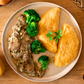 CH: Omelette mit Pilzrahmsoße
