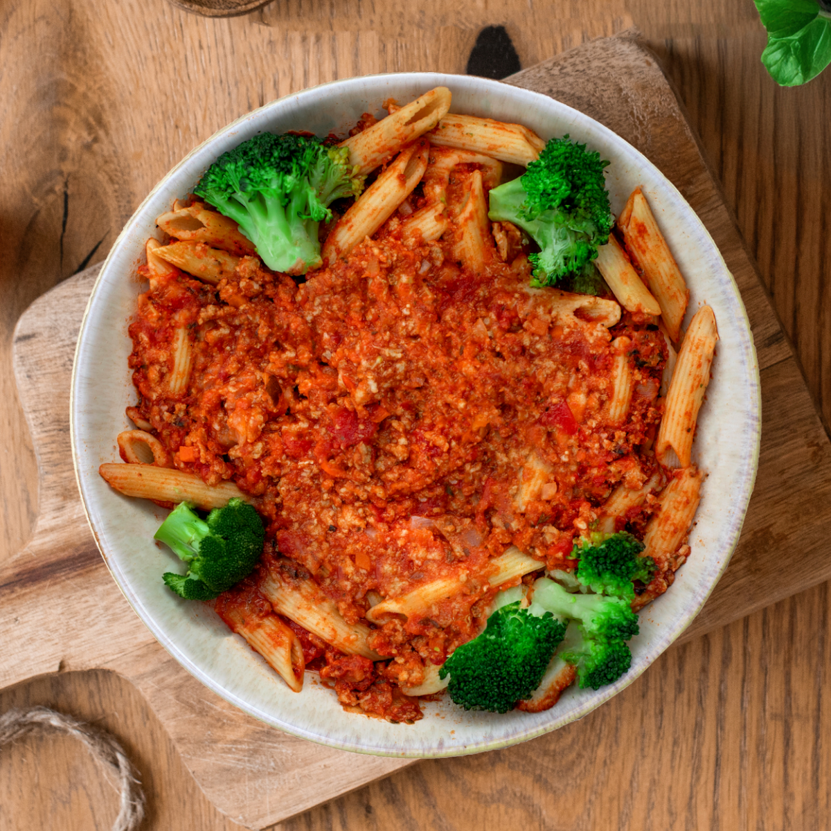 Protein Penne mit Bolognese