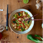 Reisnudeln in Kokossauce