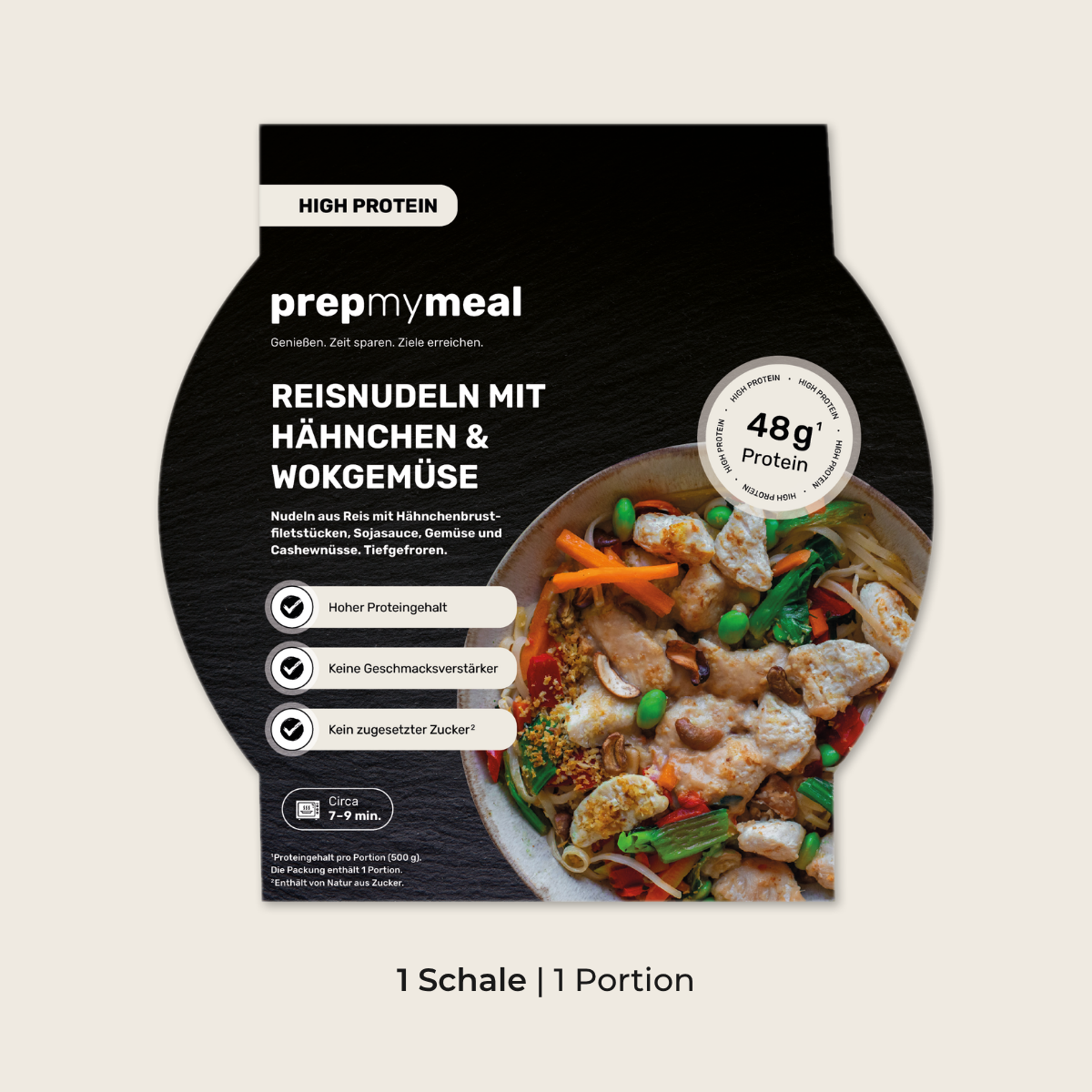 Reisnudeln mit Hähnchen