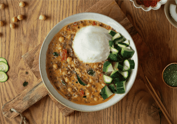 CH: Kokos-Curry mit Linsen und Gemüse