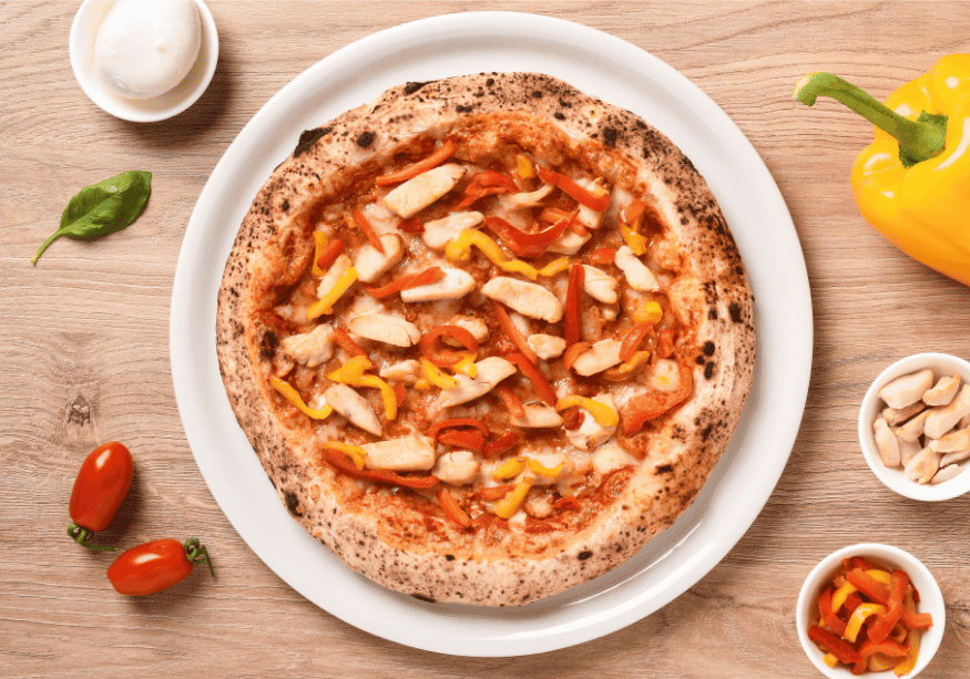 Protein Pizza Chicken & Peppers