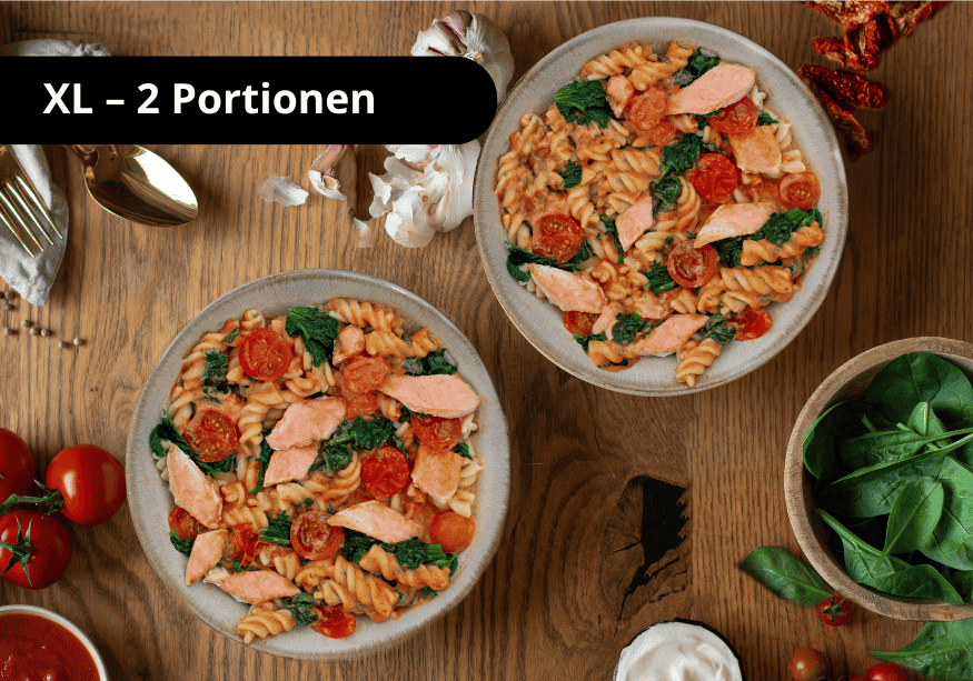 Protein Pasta al Salmone (XL, 2 Portionen)