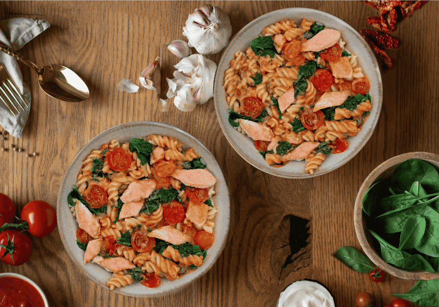 CH: Protein Pasta al Salmone (XL, 2 Portionen)