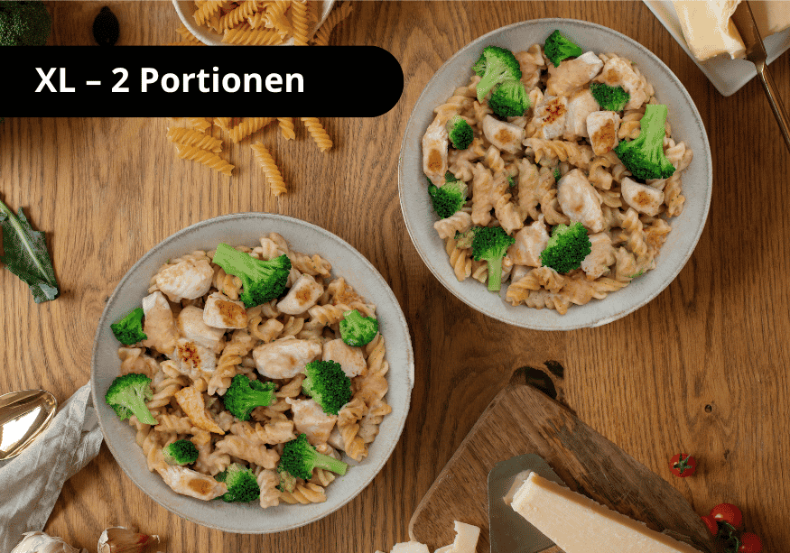 Protein Pasta All'Alfredo (XL, 2 Portionen)