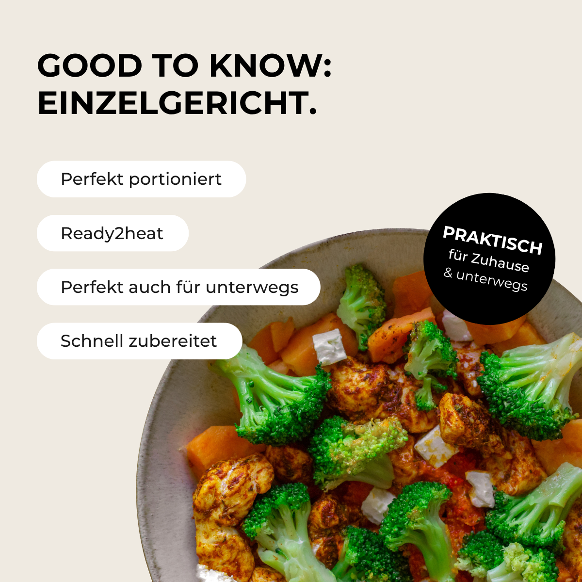 CH: Süsskartoffel Hähnchen Bowl