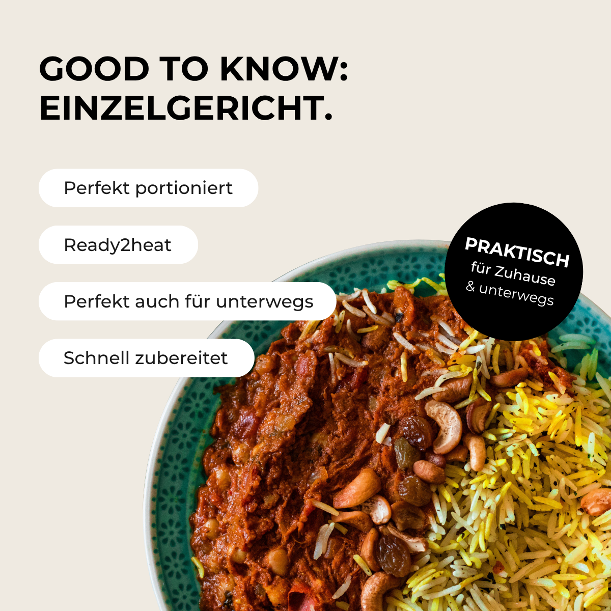 CH: 🌱 Veganes Biryani