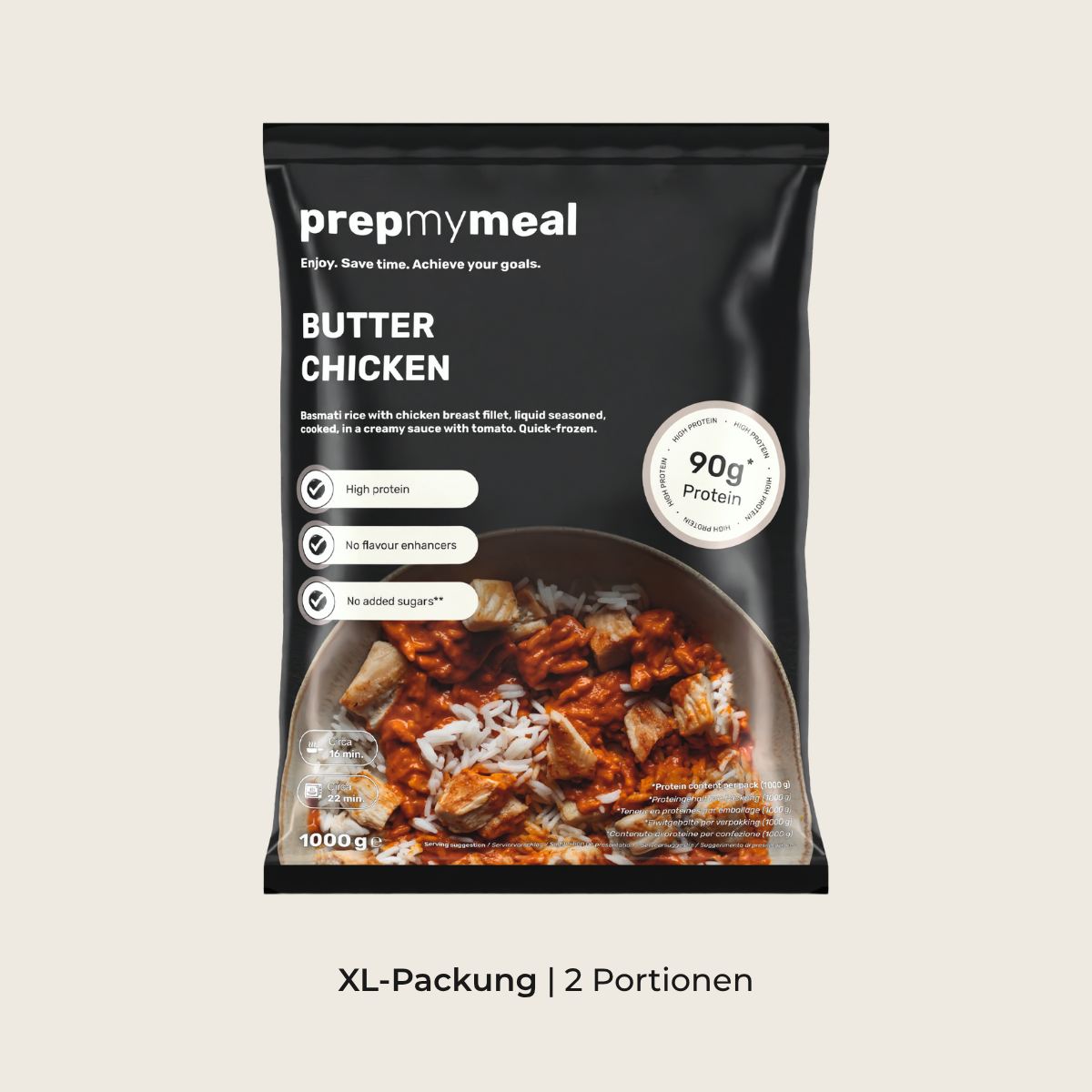 Butter Chicken (XL, 2 Portionen)