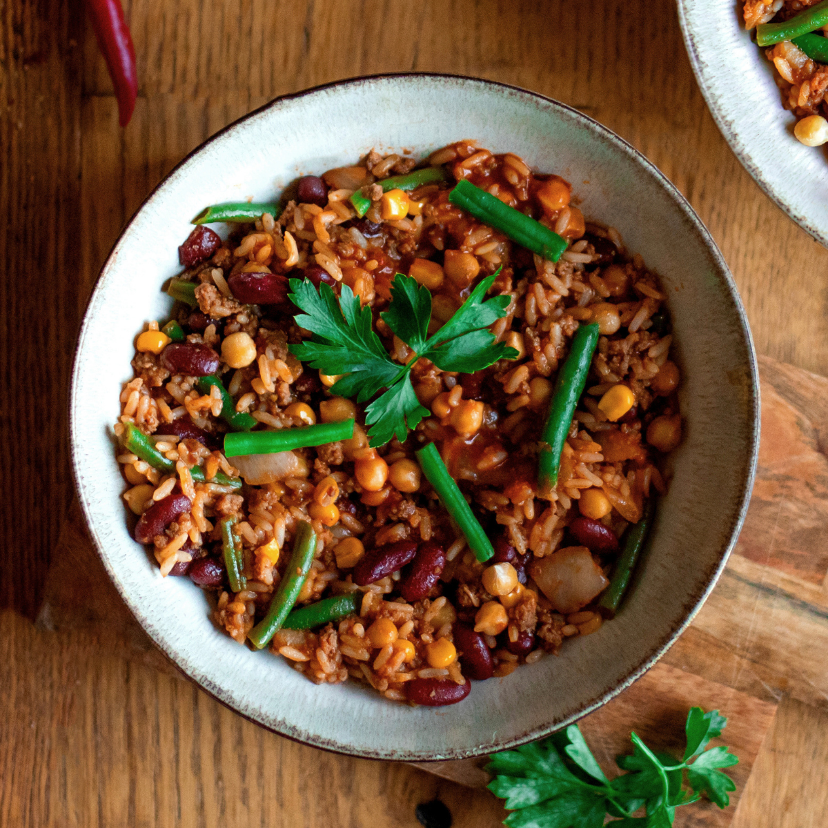 CH: Chili con carne (XL, 2 Portionen)