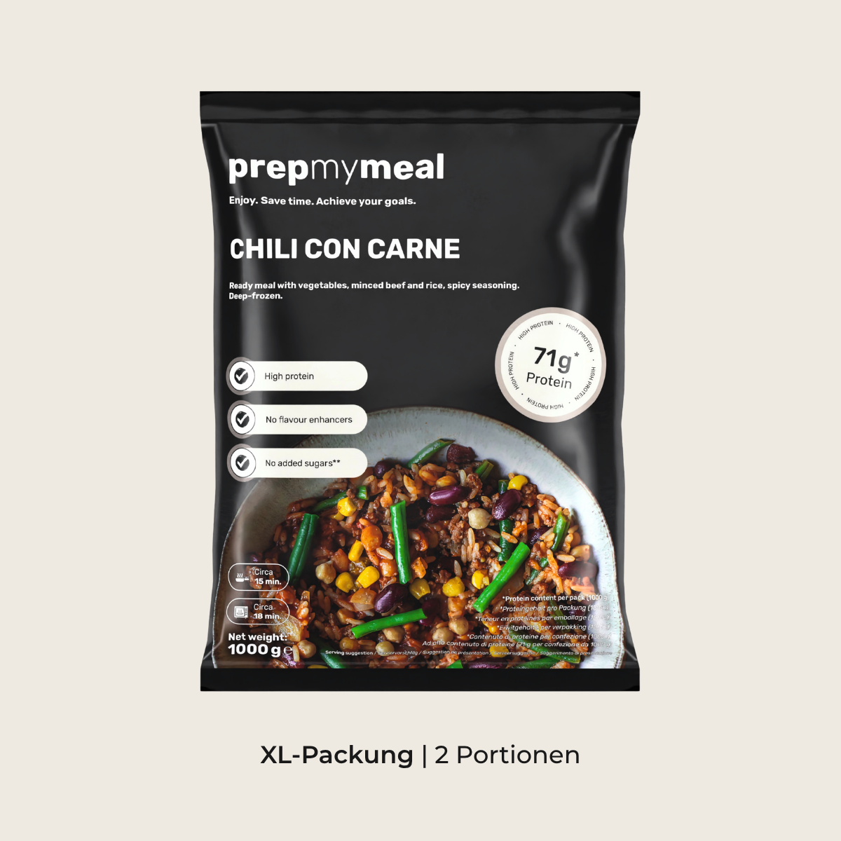 CH: Chili con carne (XL, 2 Portionen)