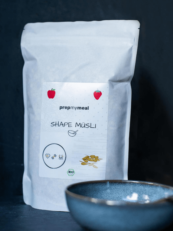 6er Pack prepmymeal Shapemüsli